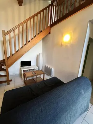 Coin salon dans l'établissement Résidence Pie-11-pornichet - Location de Vacances - PORNICHET - Maison-057-60629 MAE-7441