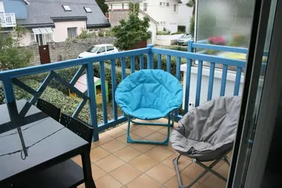 Balcon ou terrasse dans l'établissement Résidence Le Trimaran - Location de Vacances - PORNICHET - APPARTEMENT QUARTIER BONNE SOURCE MAE-2931