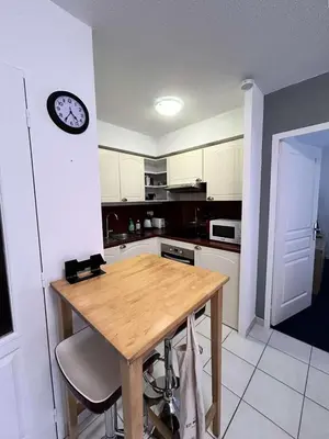 Cuisine ou kitchenette dans l'établissement Résidence Ker Juliette - Pornichet - Résidence Ker Juliette MAE-9721