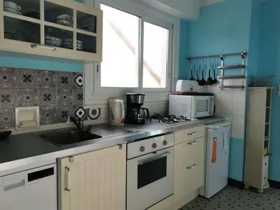 Cuisine ou kitchenette dans l'établissement Résidence Bur-41-pornichet - Location de Vacances - PORNICHET - Maison - 014-60362 MAE-6151