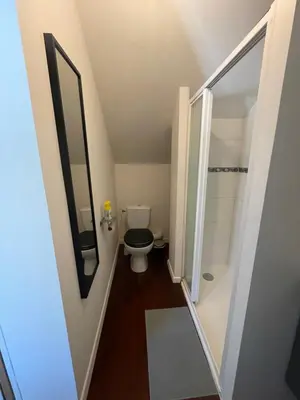Salle de bains dans l'établissement Duplex casa verde
