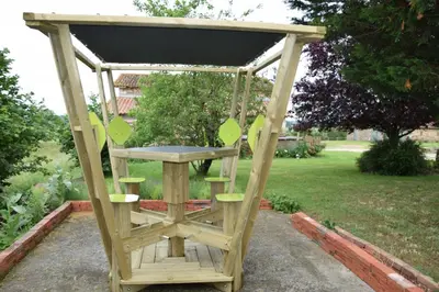 Jardin de l'établissement A la Haute Bouillere