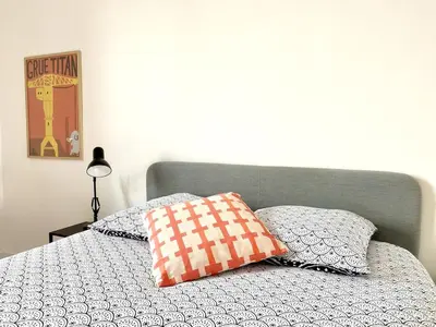 Un ou plusieurs lits dans un hébergement de l'établissement NaonedLoft au Coeur de la Ville