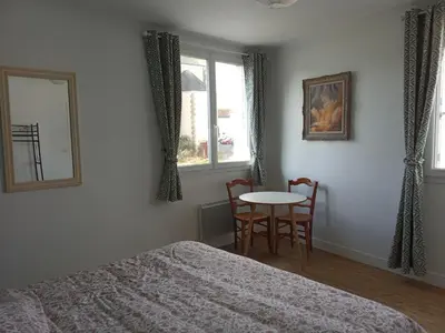 Un ou plusieurs lits dans un hébergement de l'établissement Maison de bourg