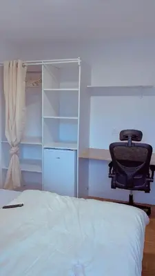 Un ou plusieurs lits dans un hébergement de l'établissement Manuela Home