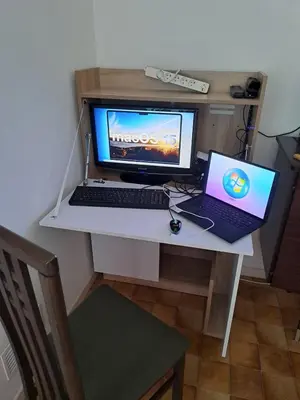 Télévision ou salle de divertissement dans l'établissement Dune and sea view T2