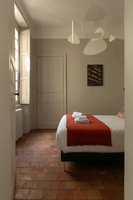 Un ou plusieurs lits dans un hébergement de l'établissement Le Turenne - Appartement 5 étoiles - hypercentre - parking privé