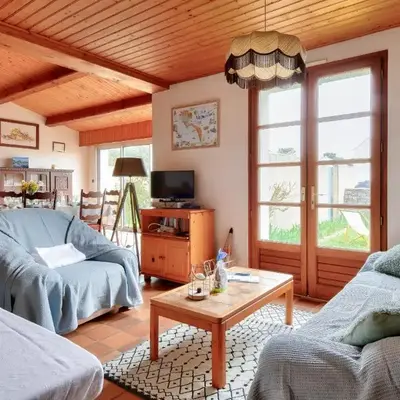 Maison avec jardin à 400m de la plage des Sableaux
