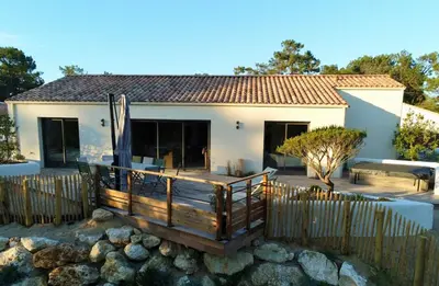 Bâtiment de la maison de vacances