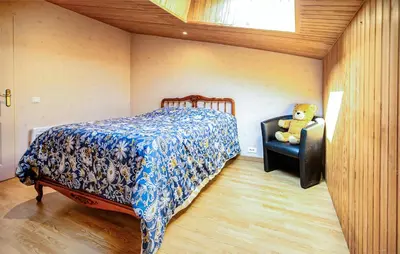 Un ou plusieurs lits dans un hébergement de l'établissement Cozy Home In Notre Dame De Riez