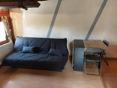 Coin salon dans l'établissement Independent studio rentals