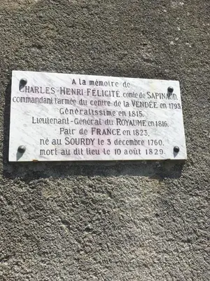 Plan de l'établissement Gîte historique du Sourdy 17km Puy duFou