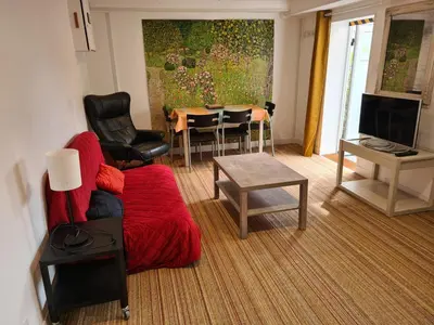 Télévision ou salle de divertissement dans l'établissement Cholet Camp de base pour visiter la Région 25 minPuyduFou, parcoriental, châteaux de la Loire, Nantes