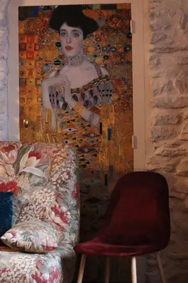 Coin salon dans l'établissement La Petite Bérais