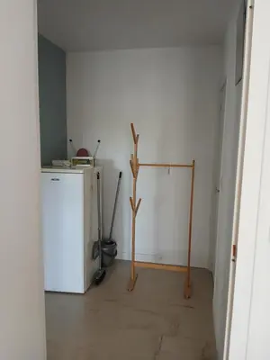 Cuisine ou kitchenette dans l'établissement logement à la campagne