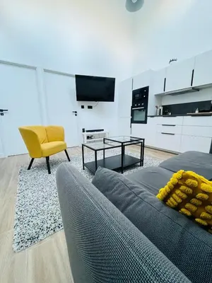 Télévision ou salle de divertissement dans l'établissement Le Loft - Nantes