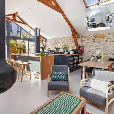 Loft near City center
