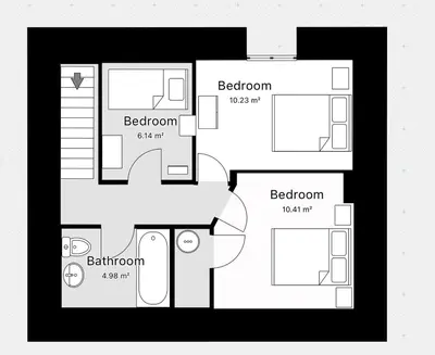 Plan de l'établissement Kastellbriant Cottage