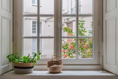 Jardin de l'établissement Le Clemenceau - Cœur historique de Nantes