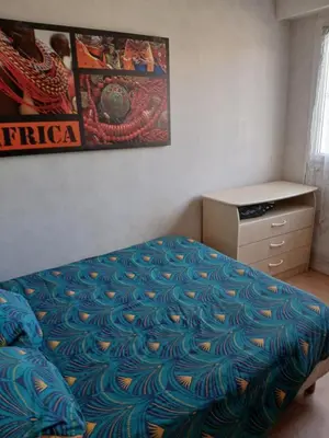 Un ou plusieurs lits dans un hébergement de l'établissement Chambre unique tranquillité