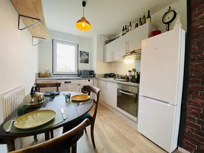 Cuisine ou kitchenette dans l'établissement Casa Botanica