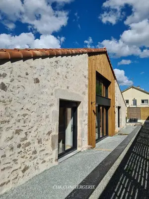 Bâtiment de la maison de vacances
