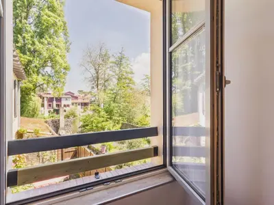 Balcon ou terrasse dans l'établissement Appartement atypique avec wifi au cœur de Clisson - FR-1-306-1310