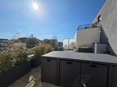 Plan de l'établissement Appartement moderne avec terrasse proche mer et centre, Wi-Fi inclus à Saint-Brevin - FR-1-364-182