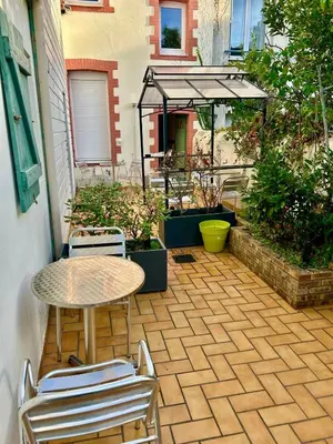 Balcon ou terrasse dans l'établissement L'harmattan Studio T1 PREMIUM dans résidence Privée avec Patio à proximité