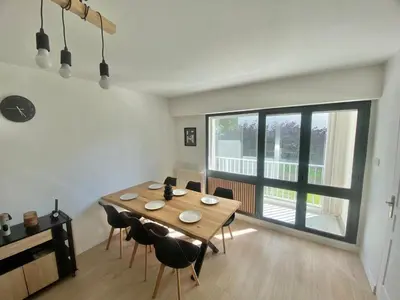 Plan de l'établissement Modern home with 4 bedrooms