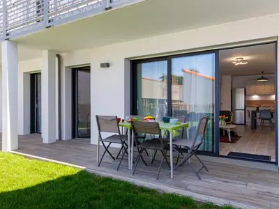 Balcon ou terrasse dans l'établissement Apartment Océanide-1 by Interhome