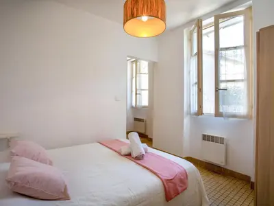 Un ou plusieurs lits dans un hébergement de l'établissement Holiday Home Les Gobions by Interhome