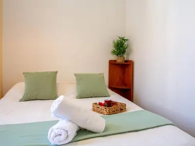 Un ou plusieurs lits dans un hébergement de l'établissement Holiday Home Les Gobions by Interhome