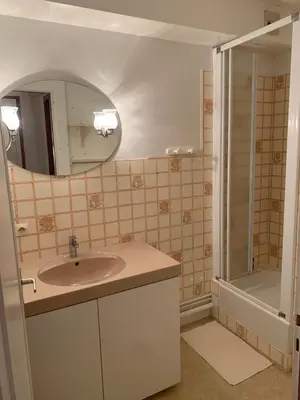 Salle de bains dans l'établissement Appartement