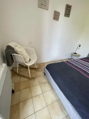 Un ou plusieurs lits dans un hébergement de l'établissement Maison au calme , proche du parc du PDF