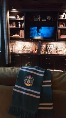 Coin salon dans l'établissement Domaine des Sorciers - Appartement Harry Potter