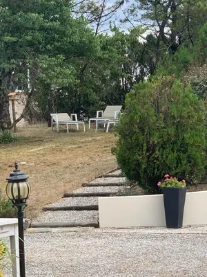 Jardin de l'établissement Maison Familiale 6 pers - Orouët