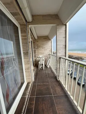 Balcon ou terrasse dans l'établissement Le Remblai