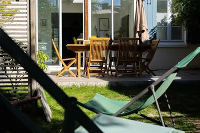Jardin de l'établissement Maison Jardin - Centre Angers