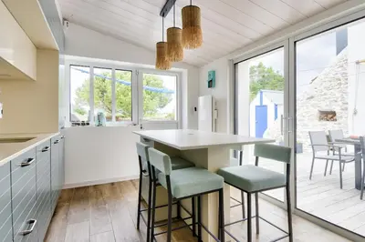 Plan de l'établissement Piscine chauffée, jardin, magnifique villa pour 10