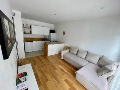 Cuisine ou kitchenette dans l'établissement Maison familiale à Nantes Orvault