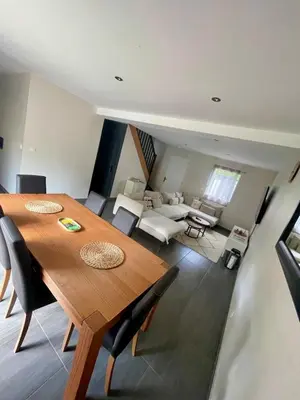 Coin salon dans l'établissement Maison familiale à Nantes Orvault