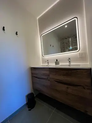 Salle de bains dans l'établissement Casa Madeleine