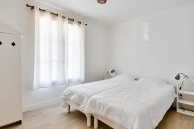 Un ou plusieurs lits dans un hébergement de l'établissement 700 m de la plage - jardin - maison pour 6