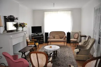 Télévision ou salle de divertissement dans l'établissement Résidence Val-82-pornichet - Location de Vacances - PORNICHET - Villa Mitoyenne - 083-60673 MAE-2183