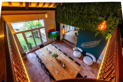 Boissons dans l'établissement Villa de La Plume