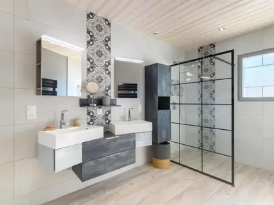 Salle de bains dans l'établissement Holiday Home Confort et Relax Ile de Noirmoutier by Interhome