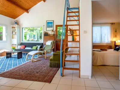 Un ou plusieurs lits dans un hébergement de l'établissement Holiday Home Carpe Diem by Interhome