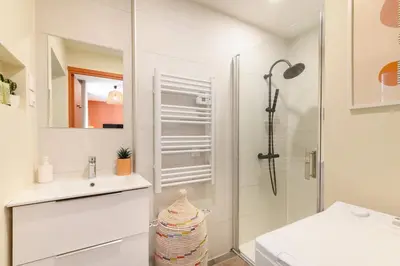 Salle de bains dans l'établissement La suite Bohème Marrakech
