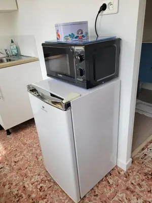 Cuisine ou kitchenette dans l'établissement Logis du Pey Roux Accueil Vélos